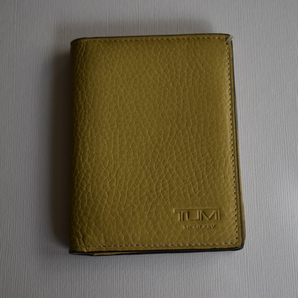 TUMI Leather Credit Case